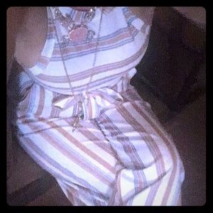 Super cute belted romper xl sz 2/4